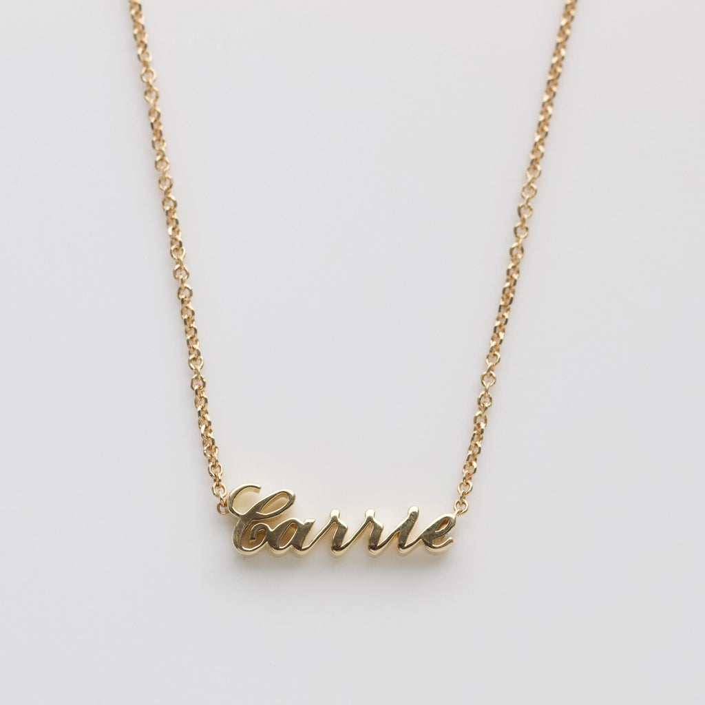 Name Plate Necklace