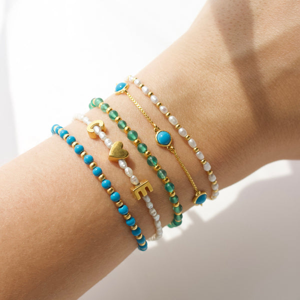 Custom Made Personalised Pearl Bracelet