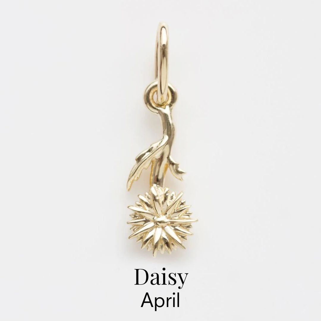 Treasured Birth Flower Charm