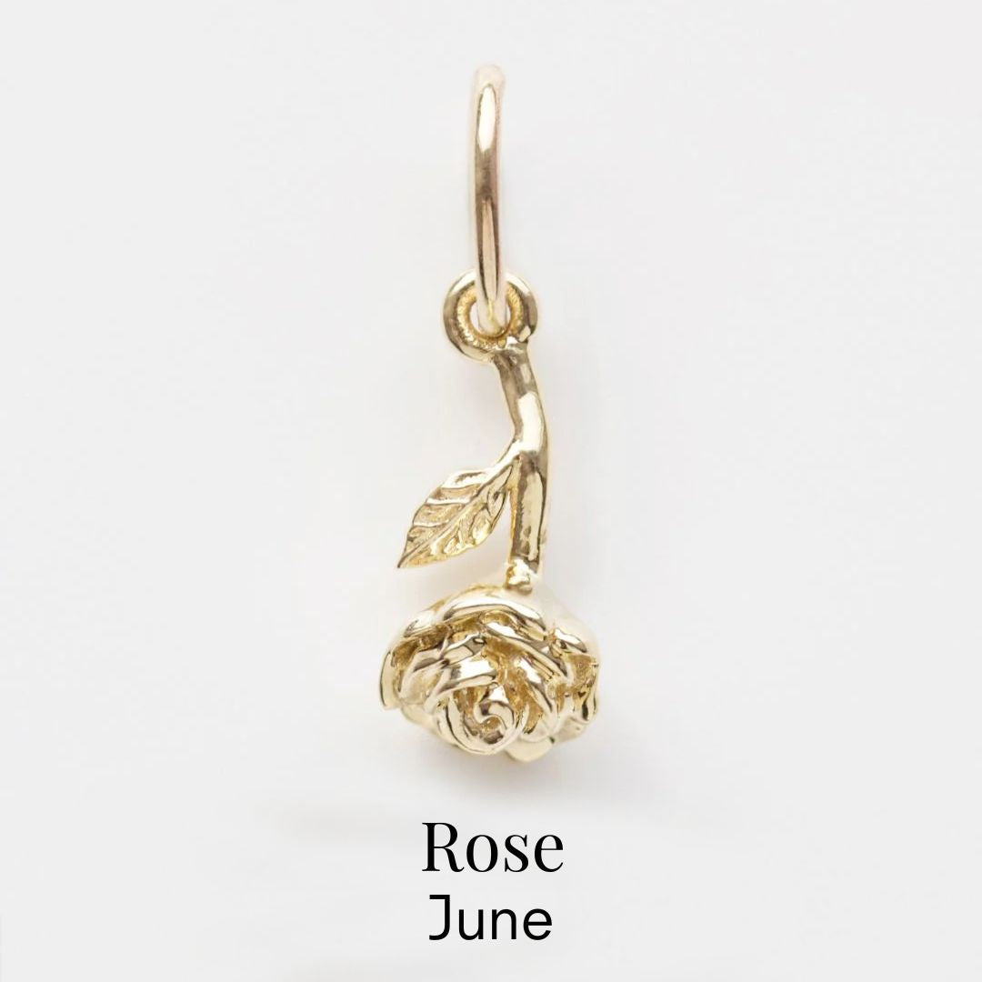 Treasured Birth Flower Charm