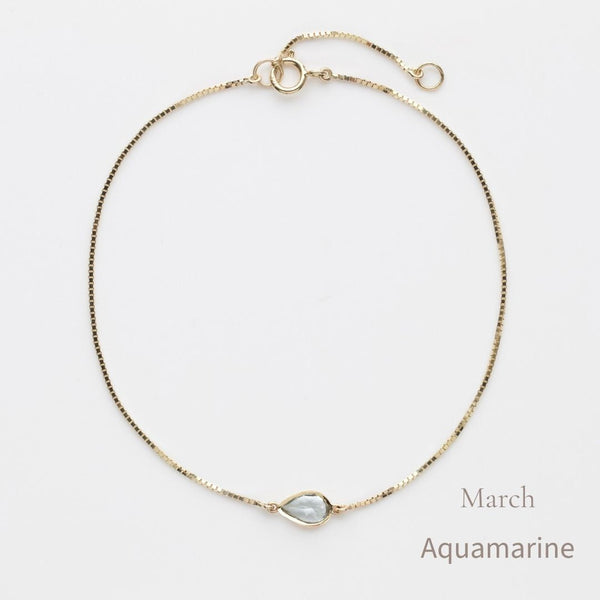 Birthstone Solitaire Bracelet