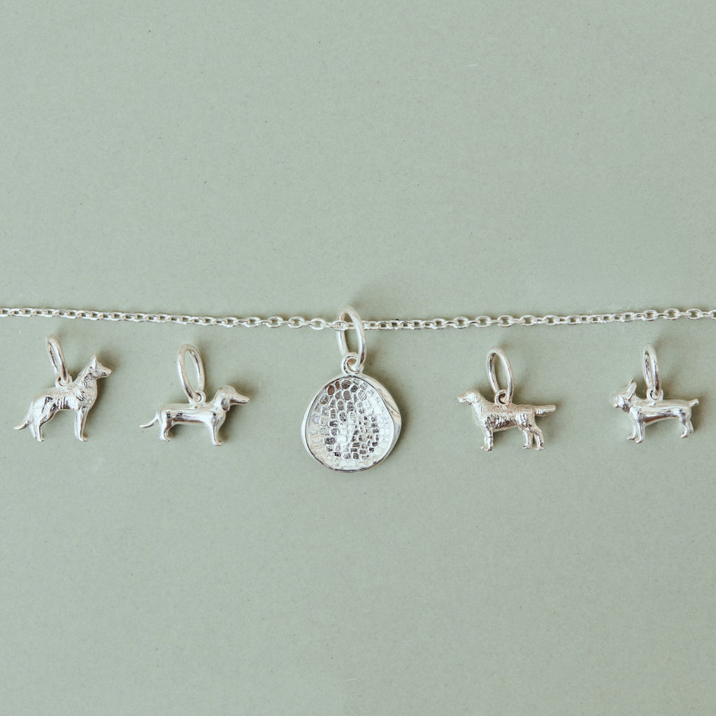 Custom Made Dog Nose Print Pendant Necklace