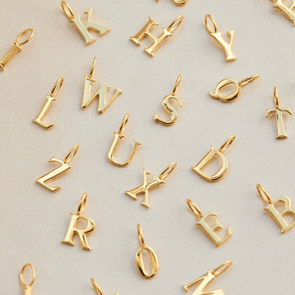 Mini Initial Charm
