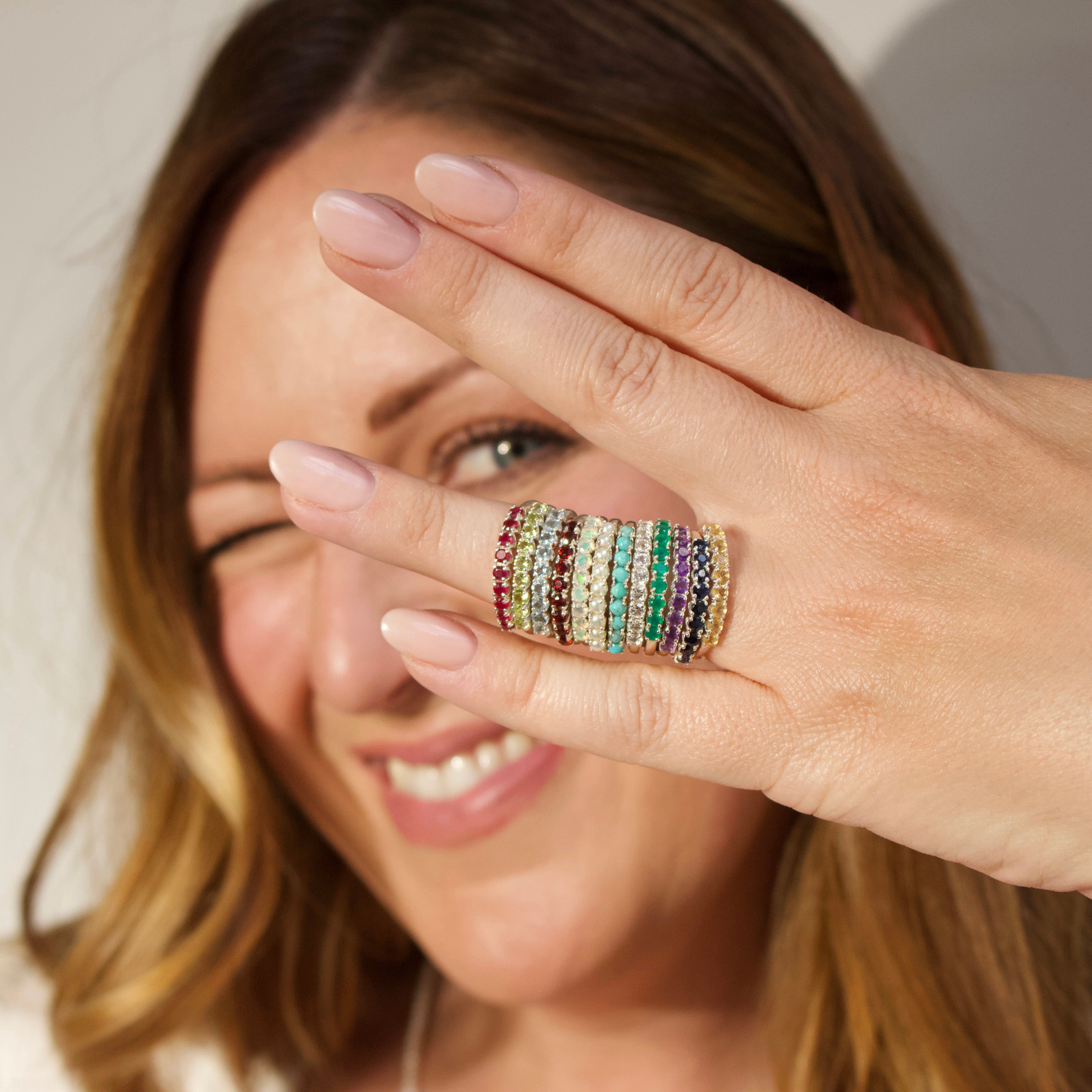 Make it Personal Birthstone Ring Secondary image