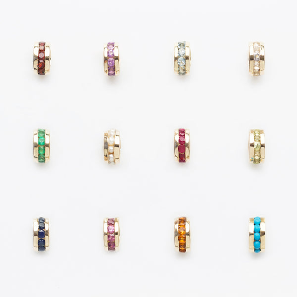 Treasured Birthstone Stacker Charm