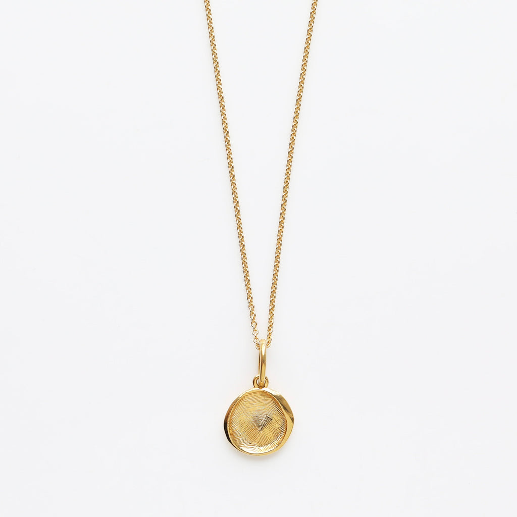 Custom Made Fingerprint Pendant Necklace