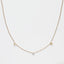 Custom Made Diamond Heart Initial Necklace