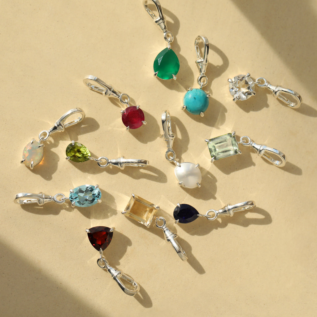 Birthstone Albert Vintage Dog Clip Charm