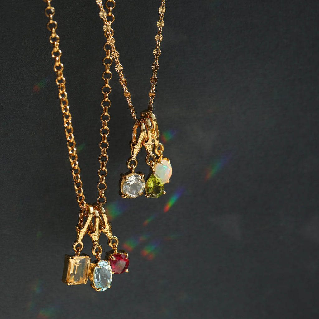 Birthstone Albert Vintage Dog Clip Charm