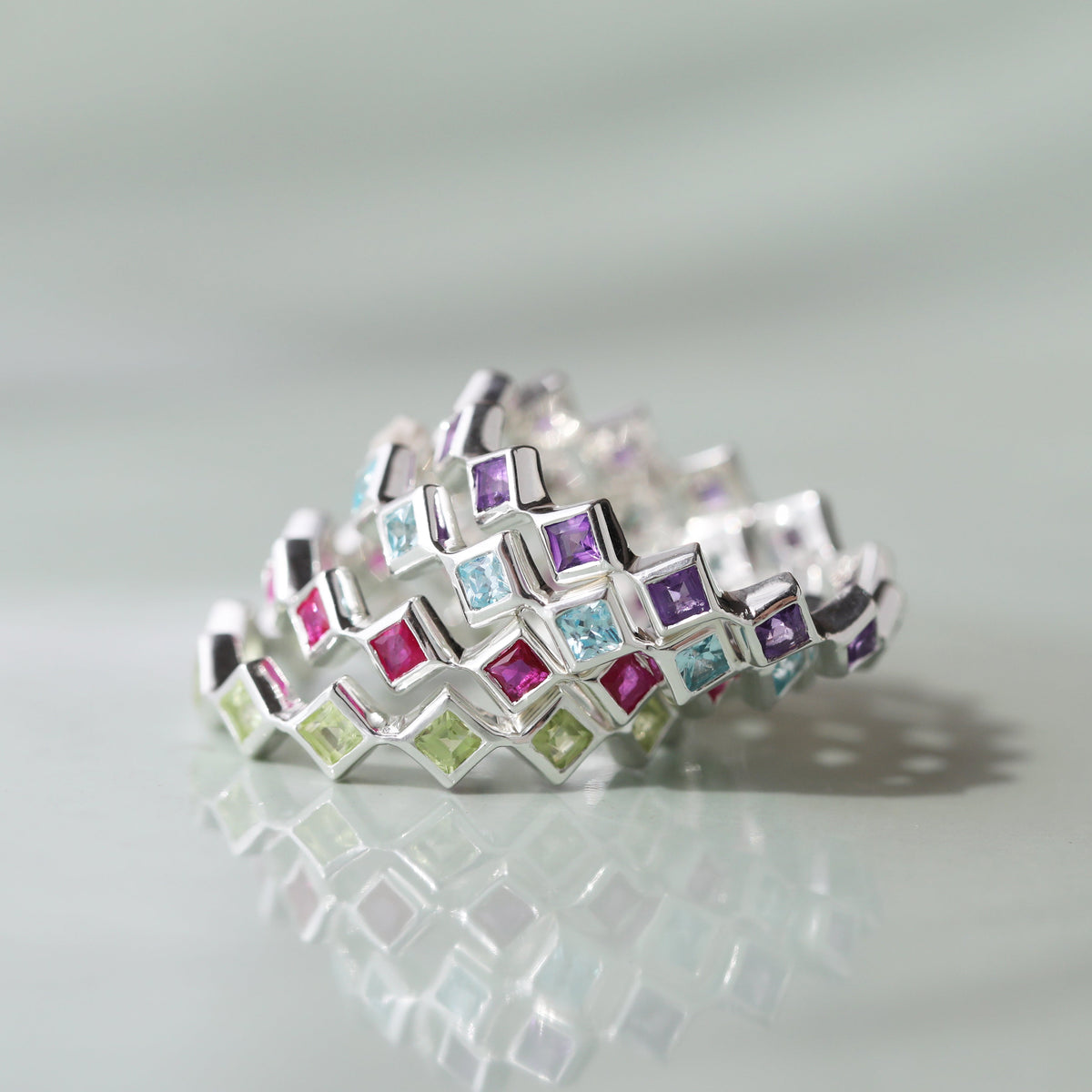 Icon Zoe Sugg Birthstone Eternity Ring