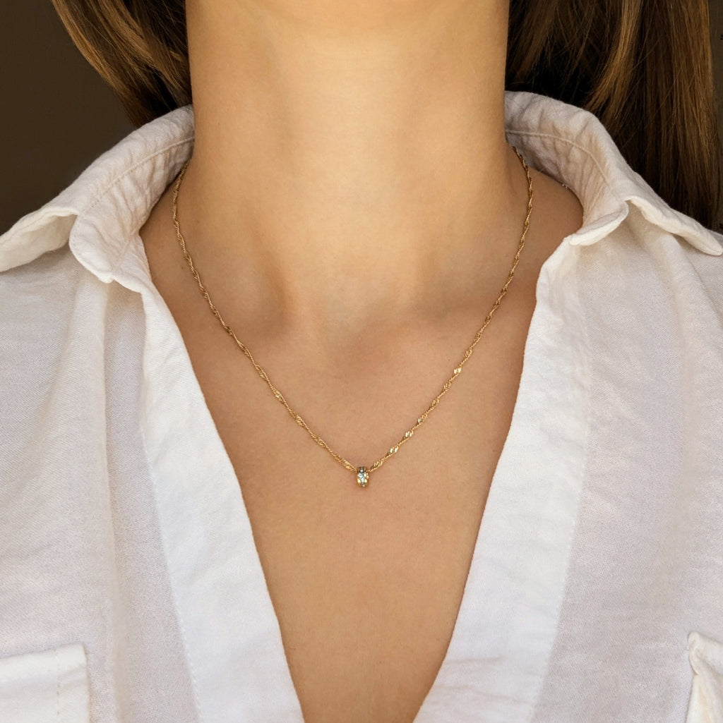 Treasured Birthstone Stacker Charm