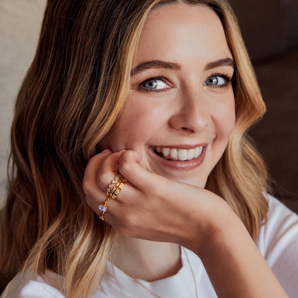 Icon Zoe Sugg Birthstone Eternity Ring